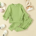 thumbnail image 2 of HIPYLO Baby Boy Outfits Toddler Girl New Years Outfit Boys Sets Cotton Baby Clothes Family Gift Boys 10-12 Clothing Baby 12 Months 0-3 Months Baby, Green 12-18 Months, 2 of 8