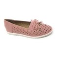 thumbnail image 3 of Victoria K Women's Rhinestone Emblem With Bow Tie Embossed Casual Flats, 3 of 5