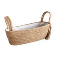 thumbnail image 3 of Cesta de almacenamiento tejida a mano, contenedor decorativo, organizador de encimera para cocina y dormitorio. sin encaje, 3 of 9