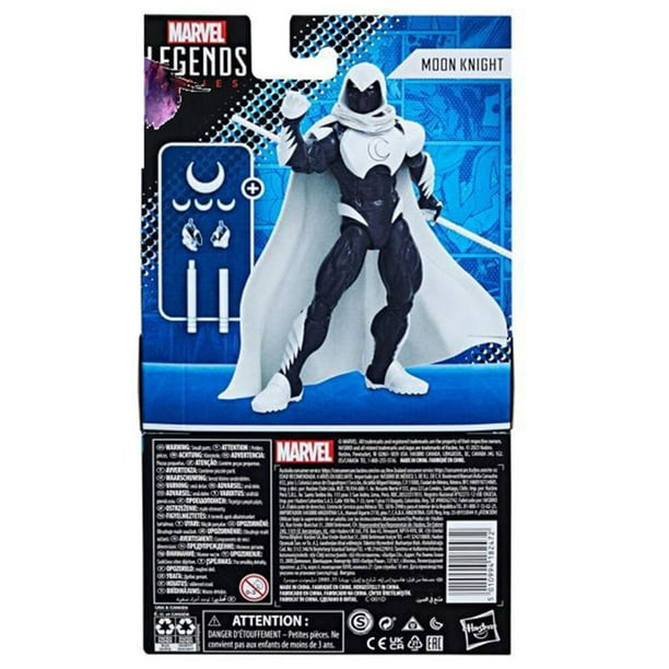 Hasbro Marvel Legends Moonlight Knight Action Figures Model Collection Hobby Gifts Toys Children's Day Gifts Brand New Genuine17cm Gong Bohan LED