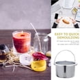 thumbnail image 3 of Hair Removal Wax Melting Container Wax Heater Inner Pot Non-stick Pot (Silver), 3 of 5