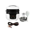 thumbnail image 3 of AMLESO Vehicle 2L Mini Travel Rice Cooker 12V 24V Lightweight Versatile Meal Warmer, 3 of 8