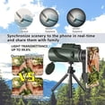thumbnail image 4 of 40X60-Monocular-Telescope High Definition with Smartphone Holder & Tripod, High Power Monoculars for Adults with Zoom Focus, Compact Monocular for Wildlife Bird Watching Hunting, 4 of 10