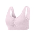 thumbnail image 5 of DPTALR Women Yoga Solid Sleeveless Cold Shoulder Casual Tanks Blouse Tops Intimates, 5 of 5