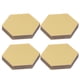 thumbnail image 1 of Etiqueta engomada de la pared del espejo hexagonal, 4 juegos de espejo de la pared decoración del hogar etiqueta de la pared del espejo funcionalidad versátil, 1 of 8