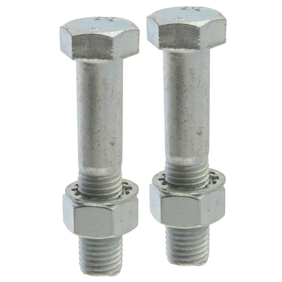 PAIR Tow Bar / Tow Ball Bolts 75mm Long with Nuts & Washers HIGH TENSILE