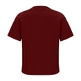 thumbnail image 6 of GUACER Womens Short Sleeve Cotton Linen Shirts Button Down V Neck Blouses Loose Fit Casual Summer Tunic Tops, 6 of 6