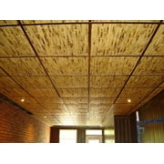 Backyard X-Scapes 4 ft H x 8 ft L Bamboo Wall Panel Natural Raw Burnt