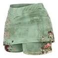 thumbnail image 4 of Summer Shorts for Women,Womens Athletic Skirt Sports Shorts Graphic Print Skirts High Waisted Skirt Tummy Control Pockets Tennis Skort, 4 of 5