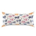 thumbnail image 3 of Haosy Satin Pillowcase for Hair and Skin Standard Cooling Silk Pillow Case with Envelope Closure Highland Cattle on Grass 20"x26", 3 of 9