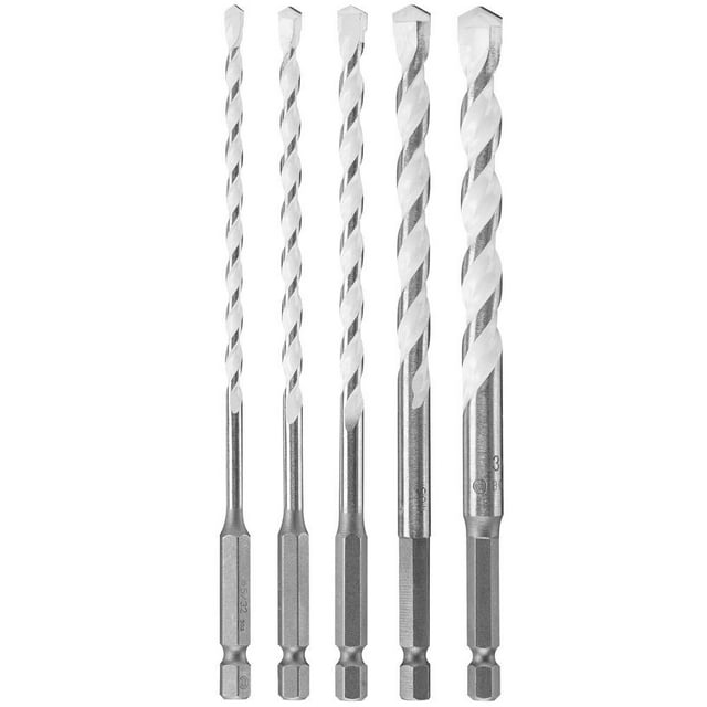 Juego de brocas Bosch MP500T, 5 piezas, multiafilado mejorado
