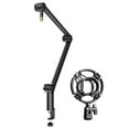 thumbnail image 1 of BELOVING Mic Shock Mount Holder Universal Accessories Microphone Arm for Studio Audio, 1 of 10