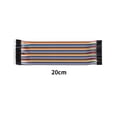 thumbnail image 3 of Breadboard Jumper Wires Male to Female  Cable for  Multicolored Ribbon Cables 40Pin 20cm, 3 of 7