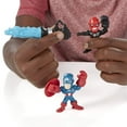 thumbnail image 4 of Marvel Super Hero Mashers Micro Captain America vs. Iron Skull 2-Pack, 4 of 8