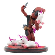 Deadpool Unicorn Selfie - Q-Fig Max 4 Inch Everstone Collectible Figure