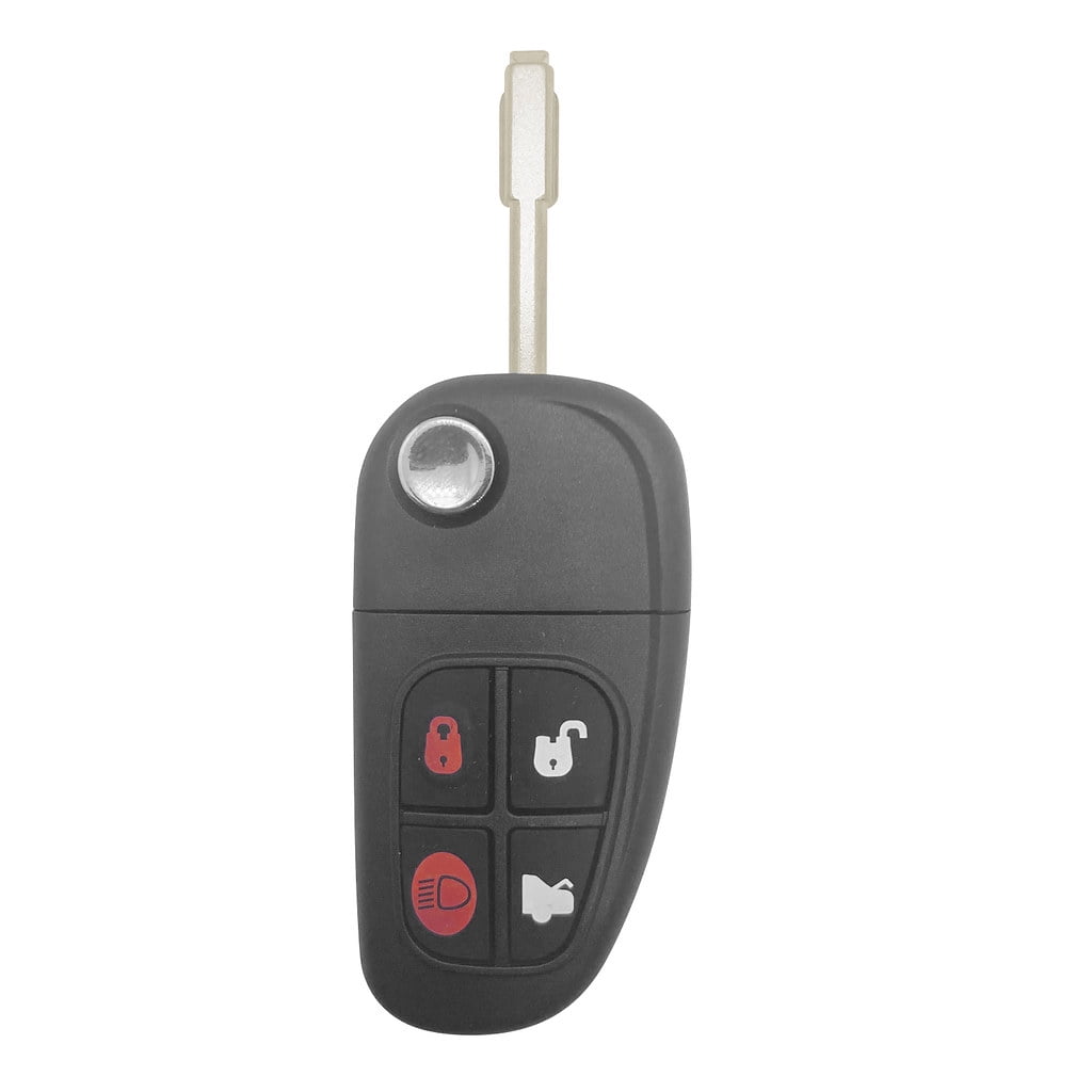 2 Car Key Fob Remote For 2002 2003 2004 2005 2006 2007 2008 Jaguar X-Type XTYPE 