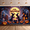 2C, variant on Decorative Design Happy Halloween Banner Witch Theme Pumpkin Design Spooky Elements for Halloween Party Indoor Decoration Outdoor Event
