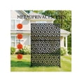 thumbnail image 4 of EastVita Metal Privacy Screen 72 inch H X 47 inch W Outdoor Privacy Screens And Panels Freestanding Decorative Fence For Patio Lawn Garden Deck Balcony Home Outdoor Divider With Stand, 4 of 8