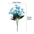 thumbnail image 3 of Artificial FlowersRealistic Fake Stems Lifelike Decorative Flowers For Home Office Table Centerpieces Weddings, 3 of 6