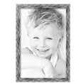 thumbnail image 2 of ArtToFrames 14" x 21" Hammered Steel Metallic Picture Frame, 14x21 inch Silver Wood Poster Frame (WOM-5264),  Pack, 2 of 7