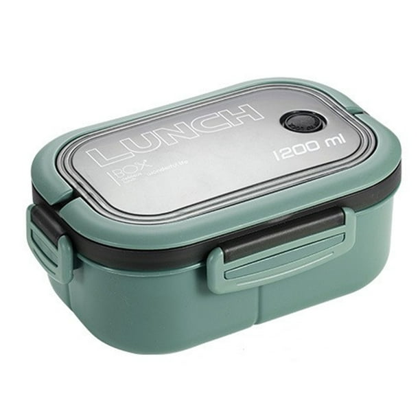 Bento Box, fiambrera Bento de 1200 ml, contenedor de almuerzo apilable, fiambrera en capas, funcionalidad versátil