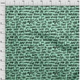 thumbnail image 4 of oneOone Cotton Silk Mint Green Fabric Text Craft Projects Decor Fabric Printed By The Yard 42 Inch Wide-R9, 4 of 5