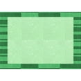 thumbnail image 1 of Ahgly Company Machine Washable Indoor Rectangle Transitional Light Green Area Rugs, 8' x 12', 1 of 7