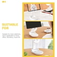 thumbnail image 2 of Shisuyan Lot de 2 Support de Téléphone Blanc ABS Réglage Multi-angle pour Bureau et Dortoir, 2 of 9