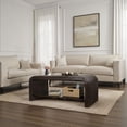thumbnail image 6 of NPD Furniture Kyran Rattan Coffee Table in Espresso Brown, 6 of 8