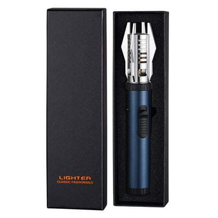

Metal Gas Lighter Windproof High Temperature Spitfire Household Kitchen High Temperature Welding Windproof Direct Impact Lighter Inflatable Outd