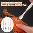 thumbnail image 6 of TNOBHG Shellfish Tool Stainless Steel Crab Fork for Seafood Shellfish Versatile Tool for Home Kitchen, 6 of 8