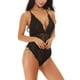 thumbnail image 4 of Mono sexy mono de cosplay suave mono de tela de pantalla de encaje para mujeres adultas, negro, M Sweethay XX000036-15, 4 of 7
