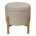 thumbnail image 1 of Ottoman con Almacenamiento Mainstays Beige, 1 of 4