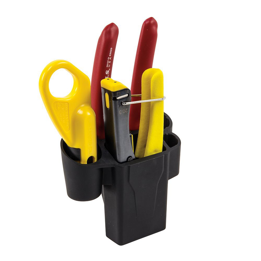 Klein Tools VDV011-852 3-Piece Coax Cable Installation Kit with Hip Pouch