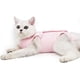 thumbnail image 4 of El gato rosado posoperatorio usa un chaleco de recuperación de cirugía para enfermedades de la piel traumática abdominal, M ropa elástica anti-lamer para gatos ropa postoperatoria para gatos, 4 of 4