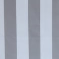 thumbnail image 3 of Outdoor Decor Coastal Stripe Grommet Curtain Panel Window Dressing 50 x 108 in Alloy Grey, 3 of 4