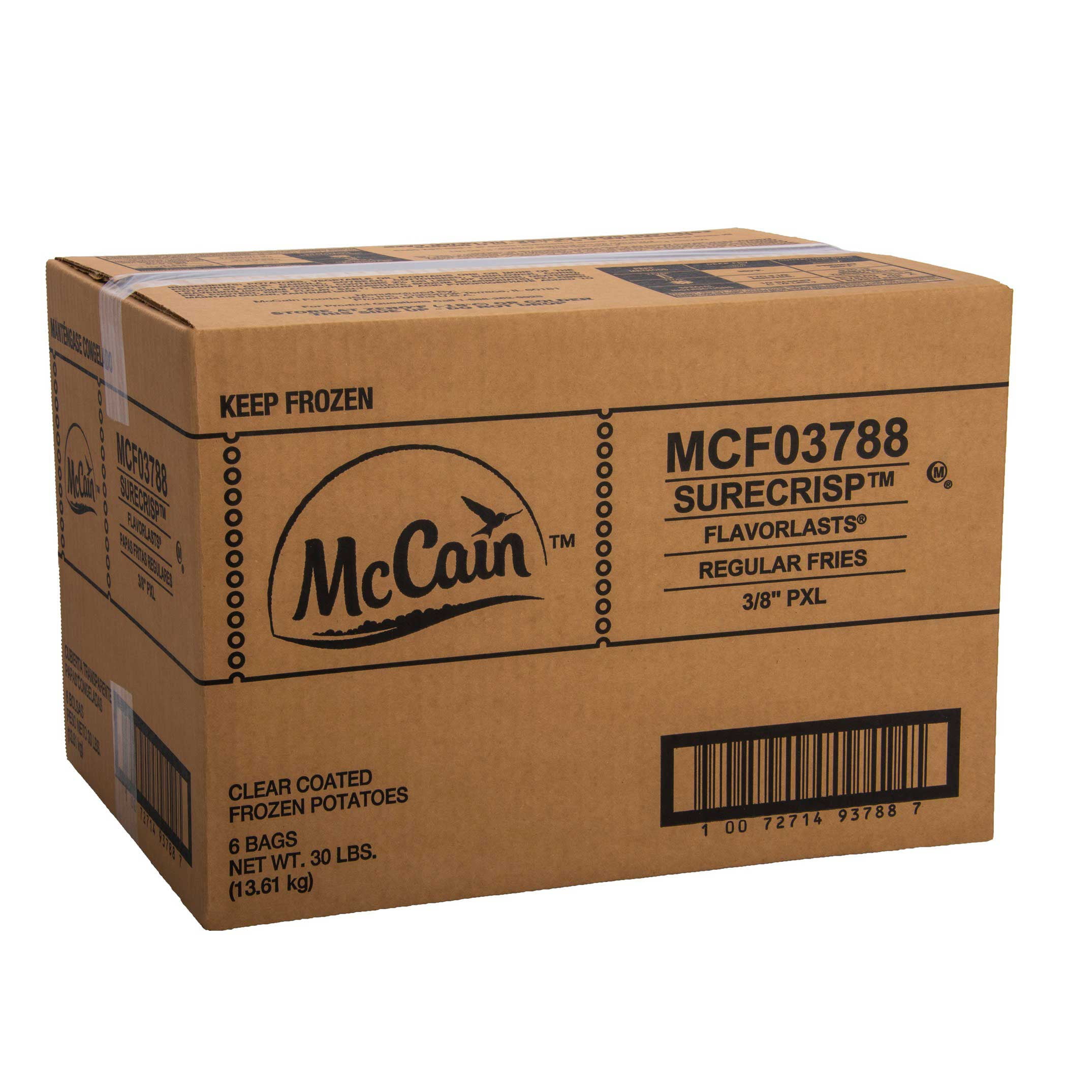 McCain Flavorlast Thick Potato Fry, 5 Pound - 6 per case.
