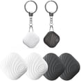 thumbnail image 1 of Localizador de llaves Nutale Bluetooth para objetos con llavero Incluye baterías 4 uds. Blanco/Negro, 1 of 3