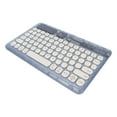 thumbnail image 1 of Clavier Rétro, Clavier de Machine à Écrire Sans Fil avec Lumière RGB, Clavier Vintage Portable Ultra Mince Compact Mini pour Ordinateur Portable Tablette Téléphone Intelligent, 1 of 7