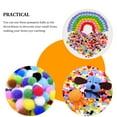 thumbnail image 5 of 500pcs Crafts Pompoms Fluffy Pompoms Clothing Accessories DIY Handmade Materials, 5 of 6