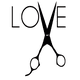 thumbnail image 1 of Cuadro Decorativo de Metal con Diseño tijera love Mediano, 1 of 4