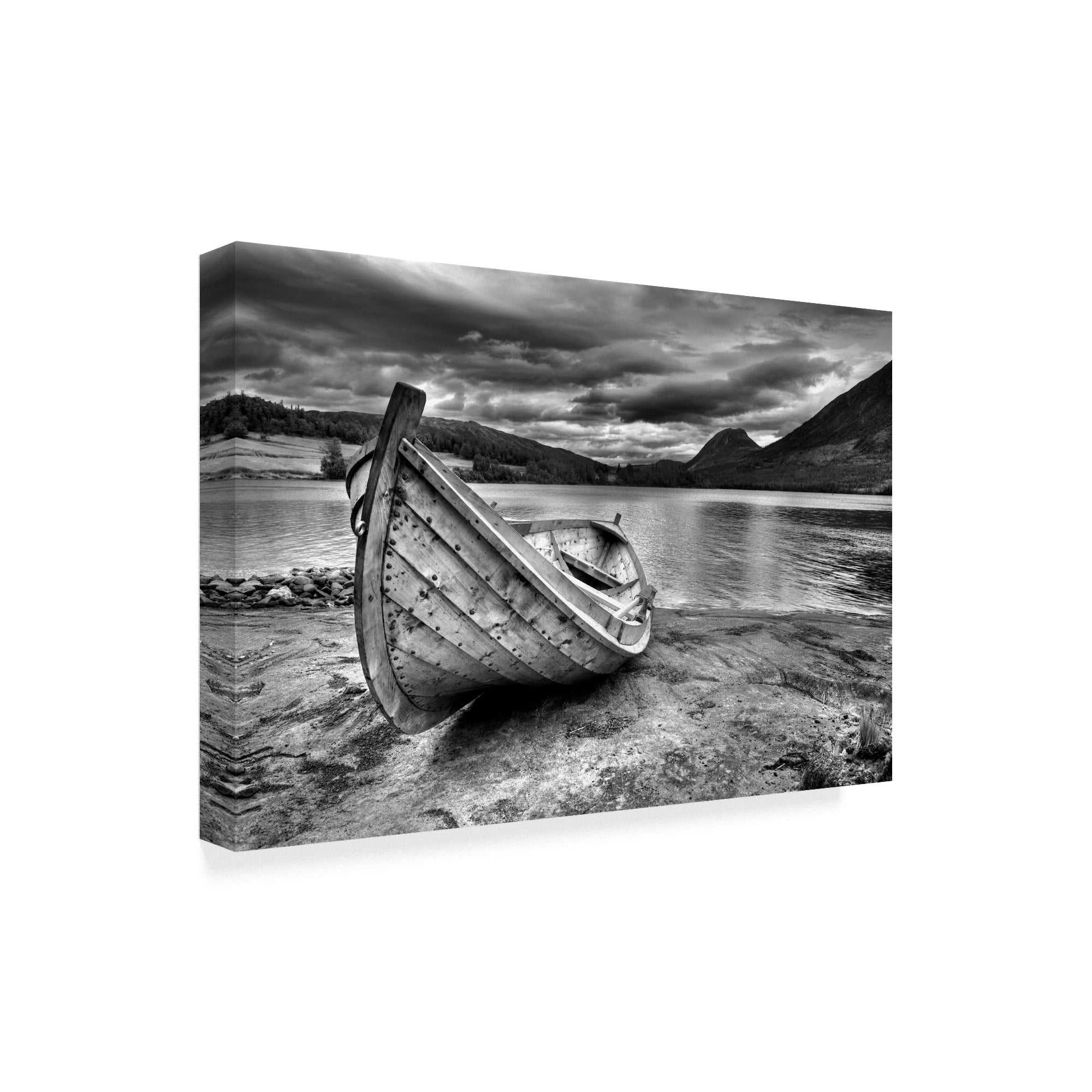 Trademark Fine Art 'Mountain Rustic Norway 1' Canvas Art by Maciej Duczynski
