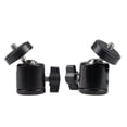 thumbnail image 3 of Miangastore Spherical Head Ball Tilt Camera Photography Panoramic Platform 2Pcs, 3 of 8