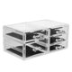 thumbnail image 2 of Caja De Almacenamiento De Cosméticos Caja De Almacenamiento De Escritorio Transparente Plástico Extraíble Transparente Lápiz Labial Con Múltiples Capas Para Dormitorio Hogar Interior Monstrate HA013456-00, 2 of 7
