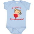 thumbnail image 3 of Inktastic Wild About my Grandparents Boys or Girls Baby Bodysuit, 3 of 5