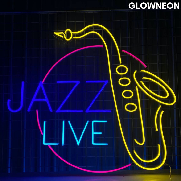 ジャズ◆JAZZ BAND neon V◆☆LED電光看板(縦型) ジャズ◇JAZZ BAND neon V◇☆LED電光看板(縦型)