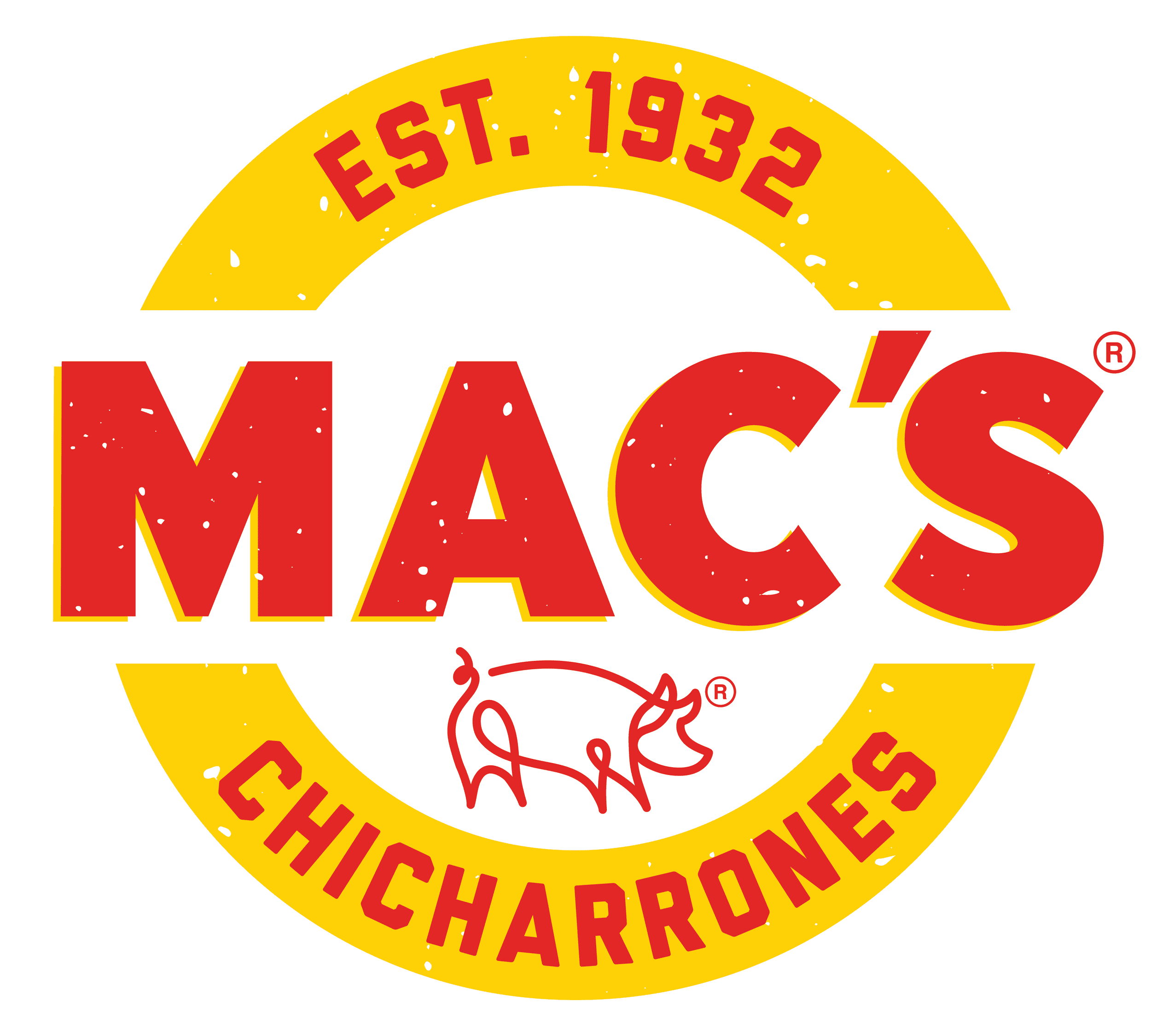 Mac's Salt and Pepper Chicharrones Pork Rinds, Pork Skins, 4 oz Bag