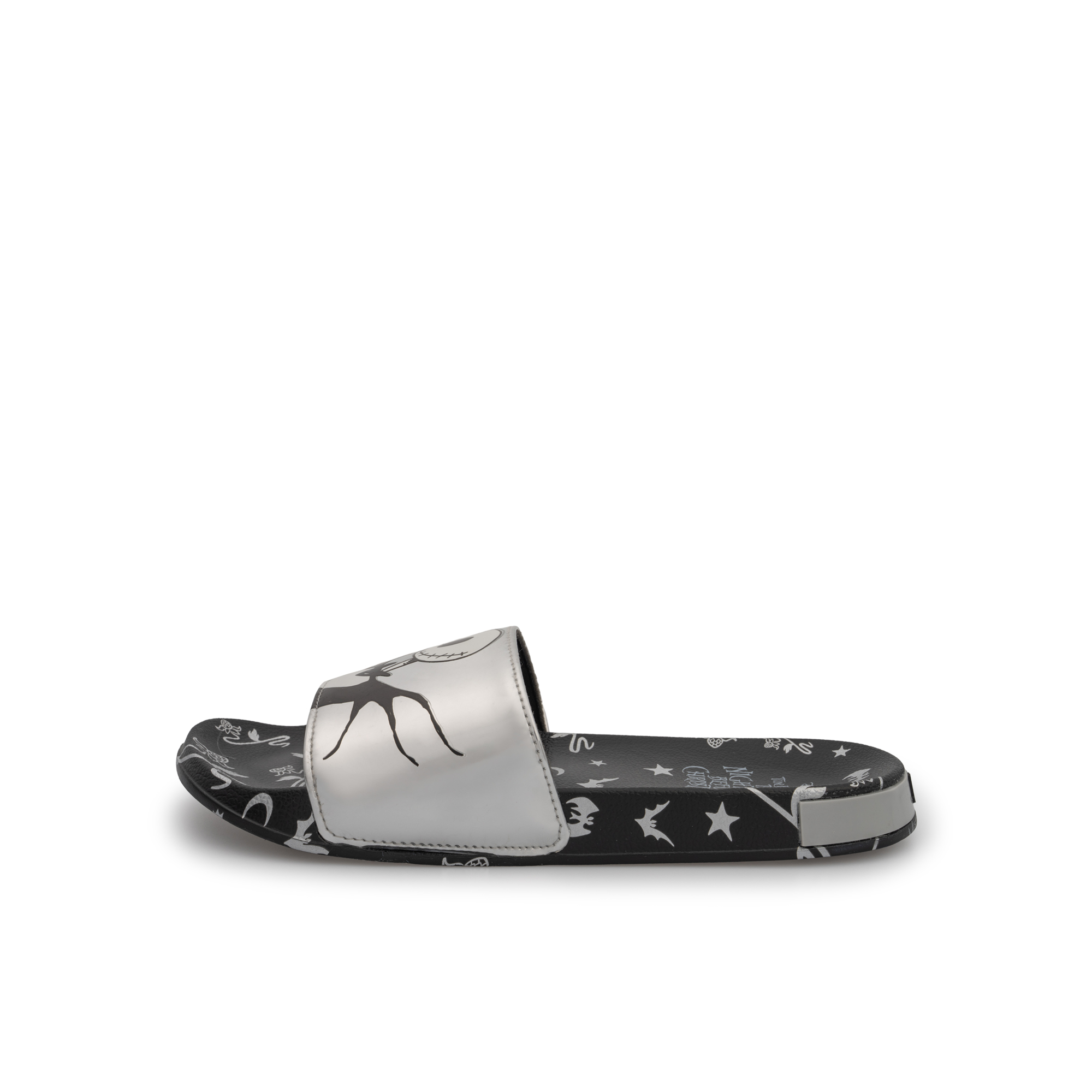 Nightmare Before Christmas Women's Metallic Slide Sandals
