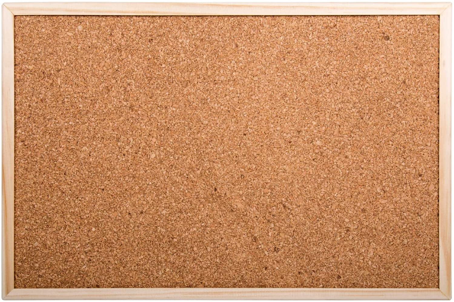 Ai-office Magnetic Cork Board Bulletin Board,12x16 inches pushpins and Power Magnet Supplied corkboard with Aluminium Frame,Decorative Easy Hang Cork Bulletin Board for Wall for Office for Home 