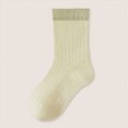 thumbnail image 2 of Baby Toddler Socks Cotton Crew Socks For Boys Girls Color-blocked Socks Infants First Walking Socks 0-12 Months 1T 2T 3T 4T 5T Kids, 2 of 7